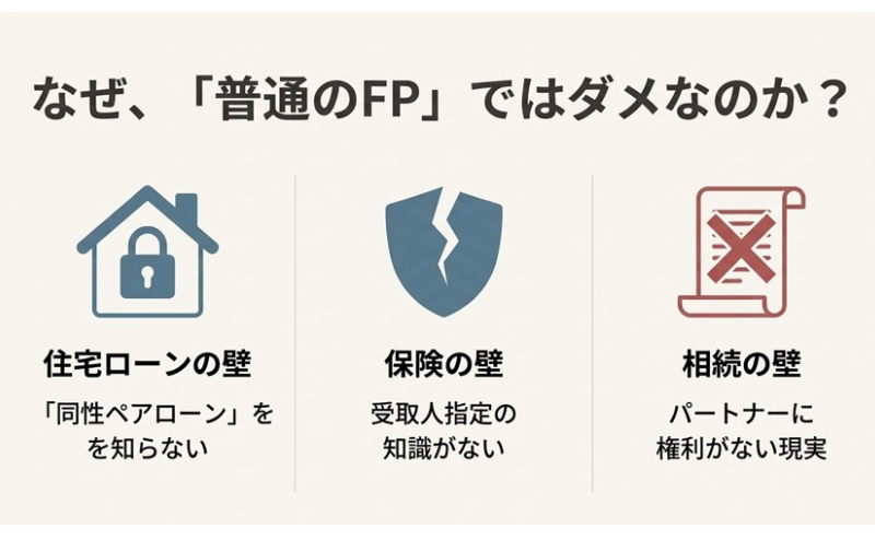 ゲイ専門FP「NEWDOOR」の評判は